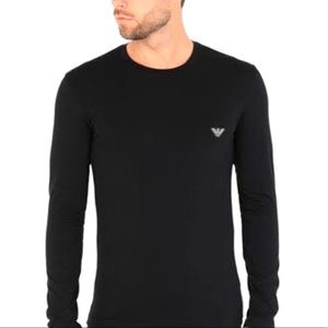 NWOT Auth Men’s Emporio Armani Logo Shirt Sz S